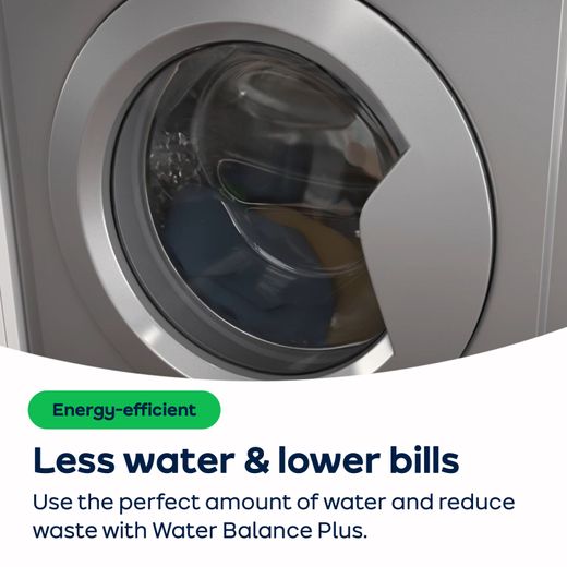 Indesit My Time MTWC 91495 W UK N 9kg Washing Machine with 1400 rpm - White - AO Annotation - Water Balance Plus